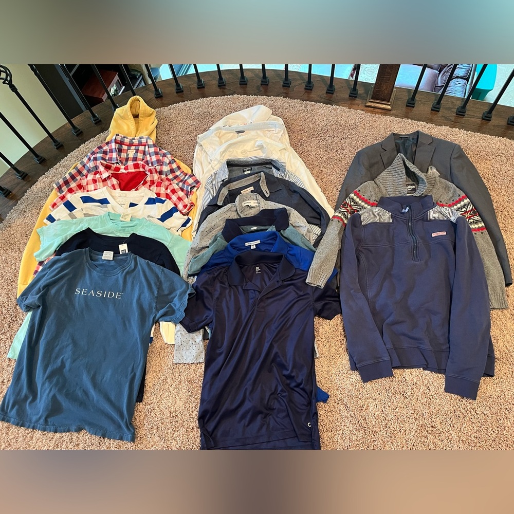 Assorted boys size 10-12 clothing lot bundle